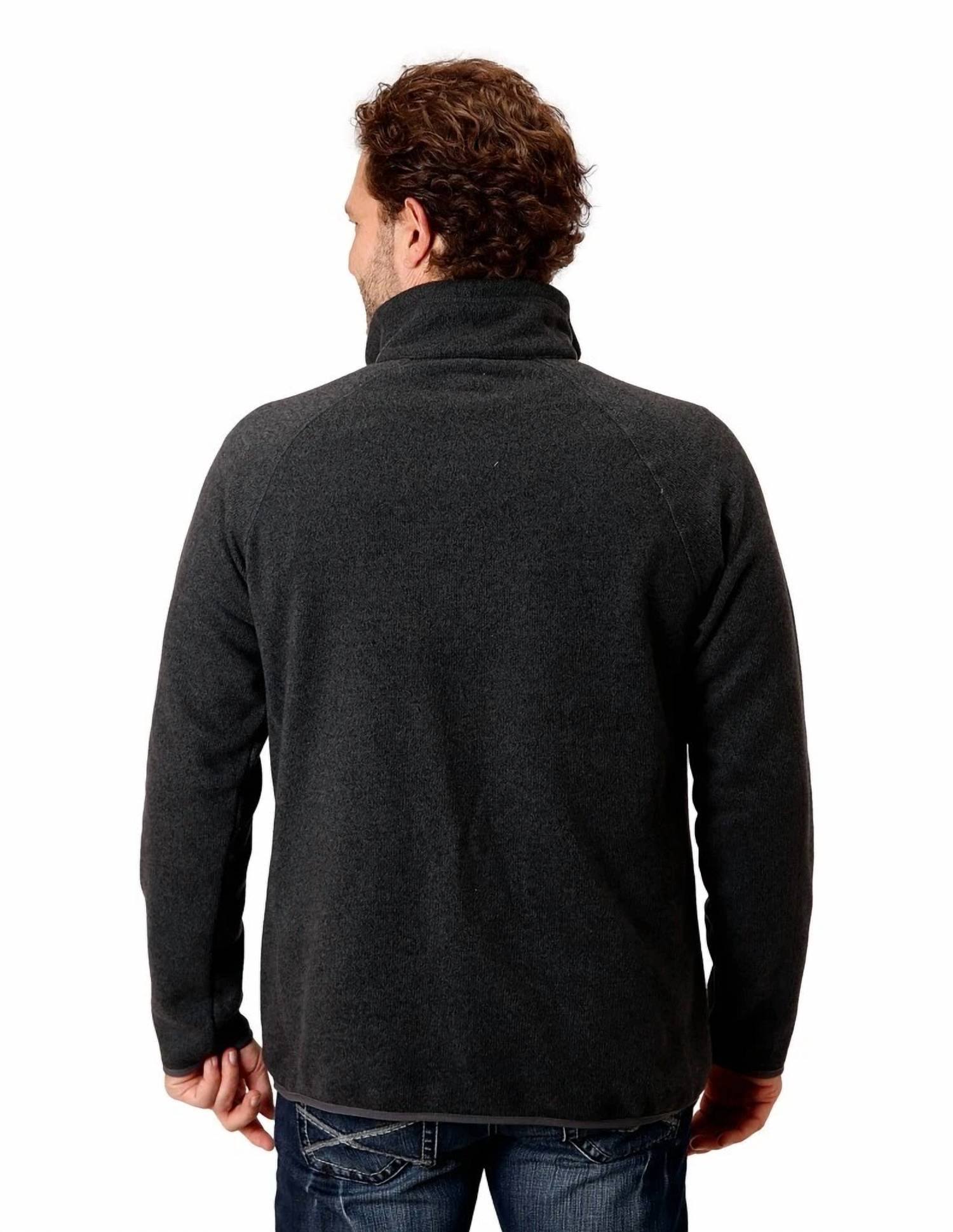 Stetson - Men's 1/2 Zip Sweater Knit Shirt