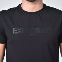 Eight X - Crew Neck With Silicone Logo T-Shirt