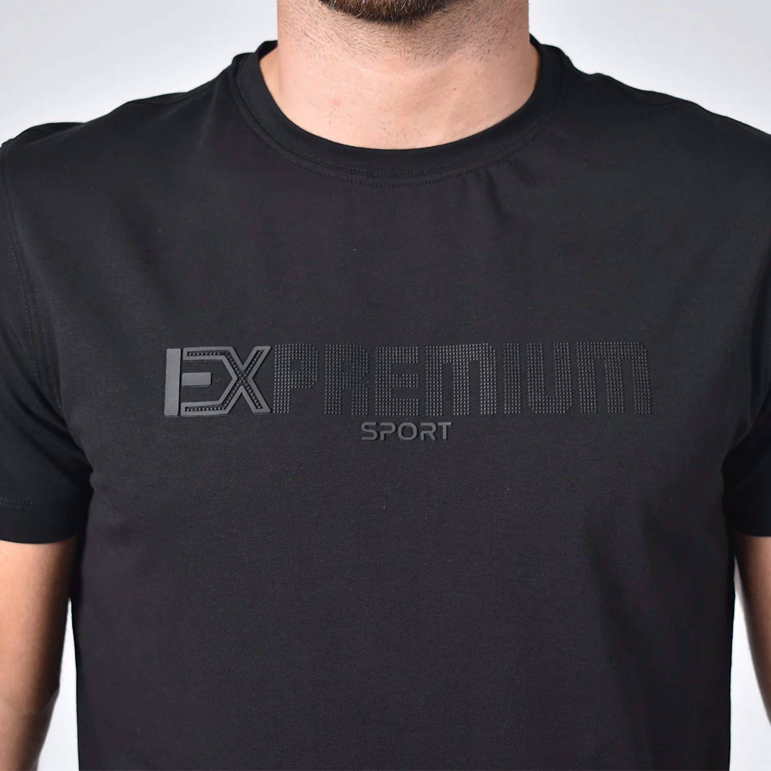 Eight X - Crew Neck With Silicone Logo T-Shirt