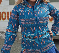 Panhandle - Aztec Print Winter Jacket