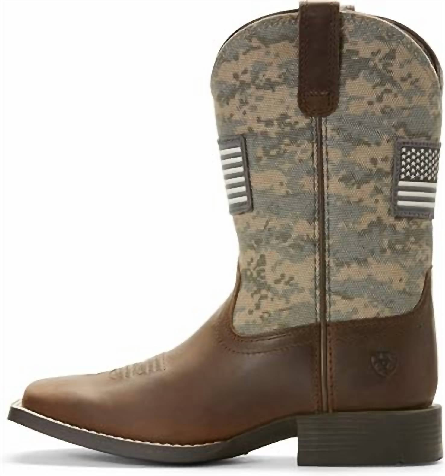 Ariat - Boy's Patriot Western Boot