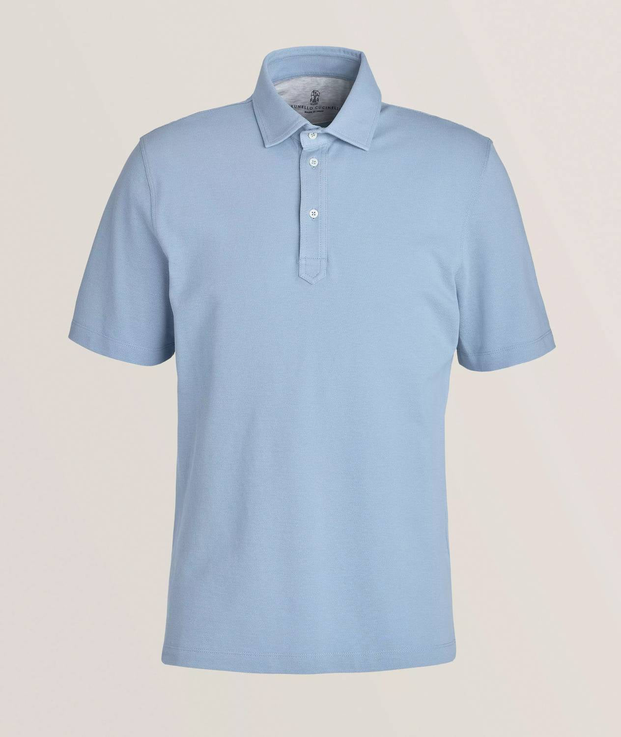 Brunello Cucinelli - Cotton Piqué Polo Shirt
