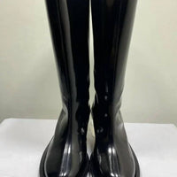 Simone Rocha Women's Clear Heel Rain Boots in black - women's shoe - view 4