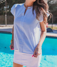 Amelia K. Luxe - Stripe Edit Blouse