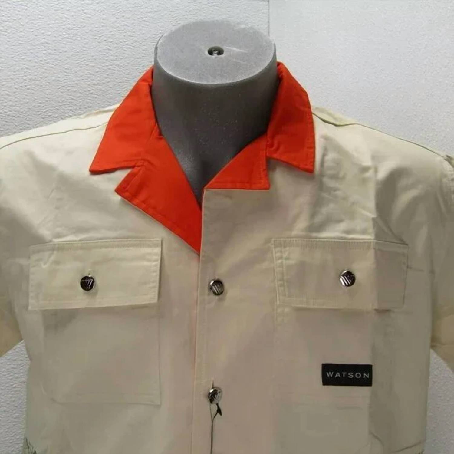 Watson Menswear - Men's Yacht Club Button Down Short Sleeve Work Shirt