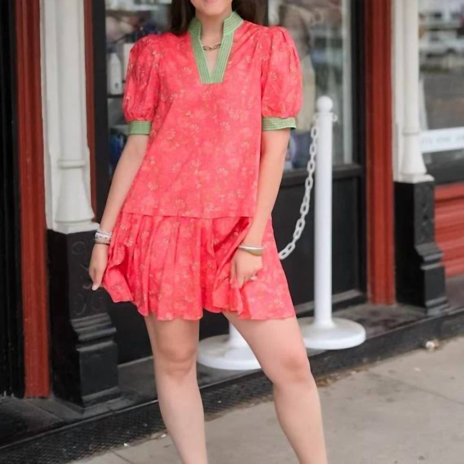 Entro - Backyard Ruffle Dress