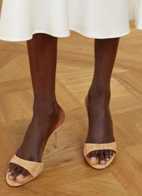 Paris Texas - Women's Lidia Cork 70MM Mule