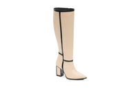 Andrea Women's Tall Knee-high Boots in beige - women's shoe