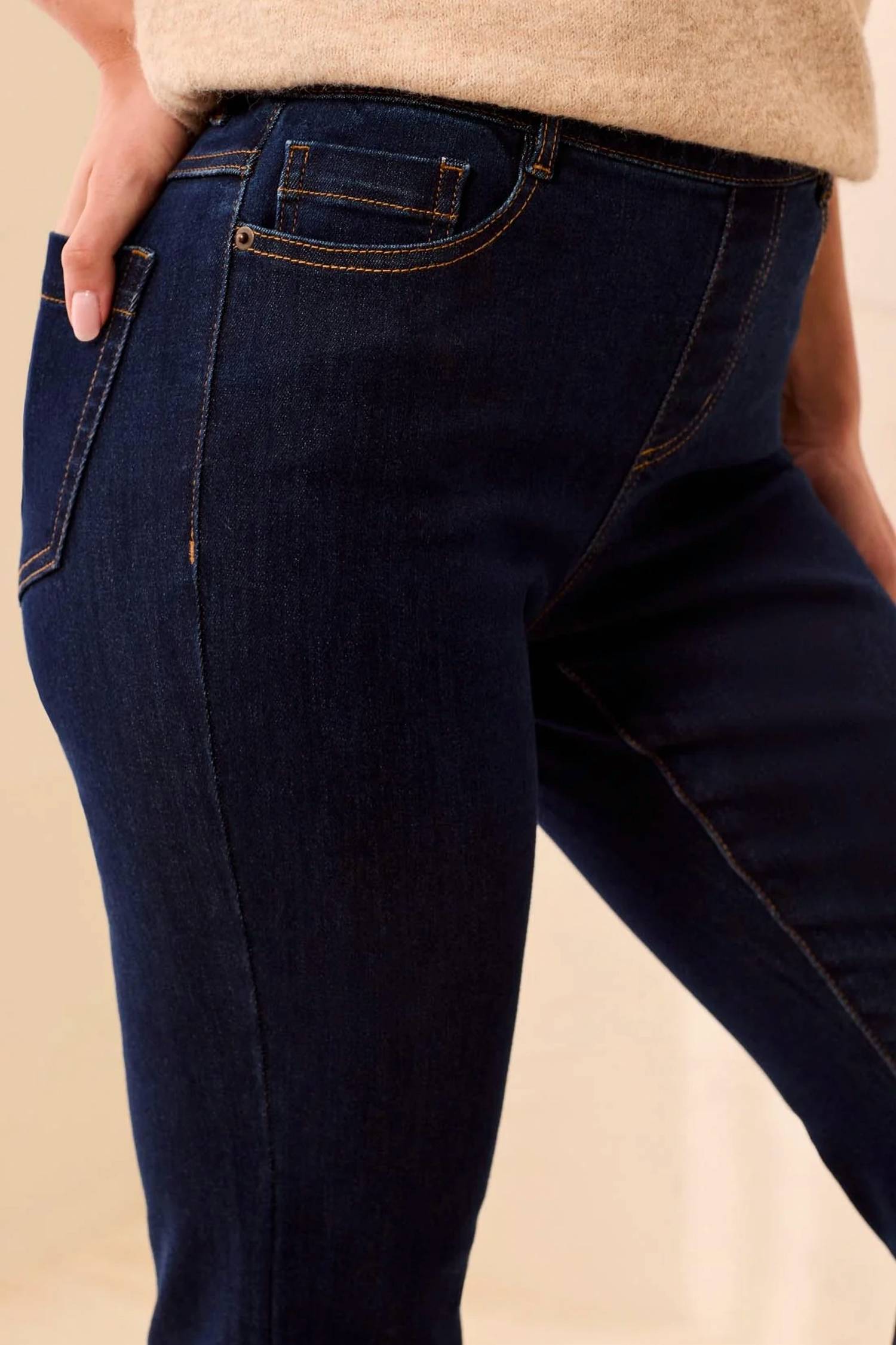 Tribal - Boundless Denim Audrey Pull On Flare Jeans