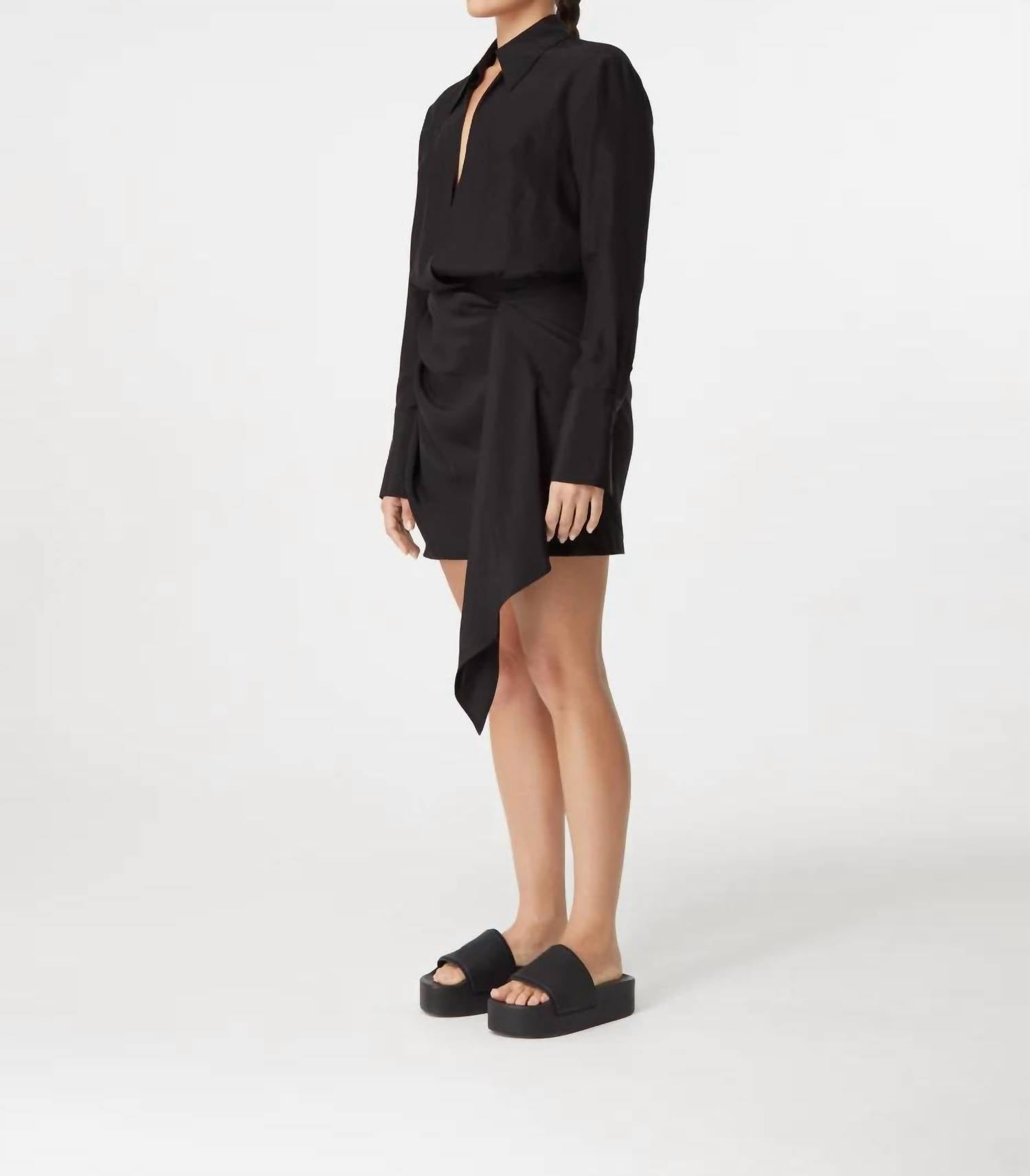 Gravia Silk Dress