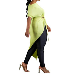 Curve Market - To The Point Tunic Top - Plus