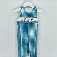 Delaney - Kid's Smocked Mallard Ducks Long Jon Jon