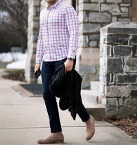 Buki - Men's Rob Plaid Long Sleeve Tech Shirt