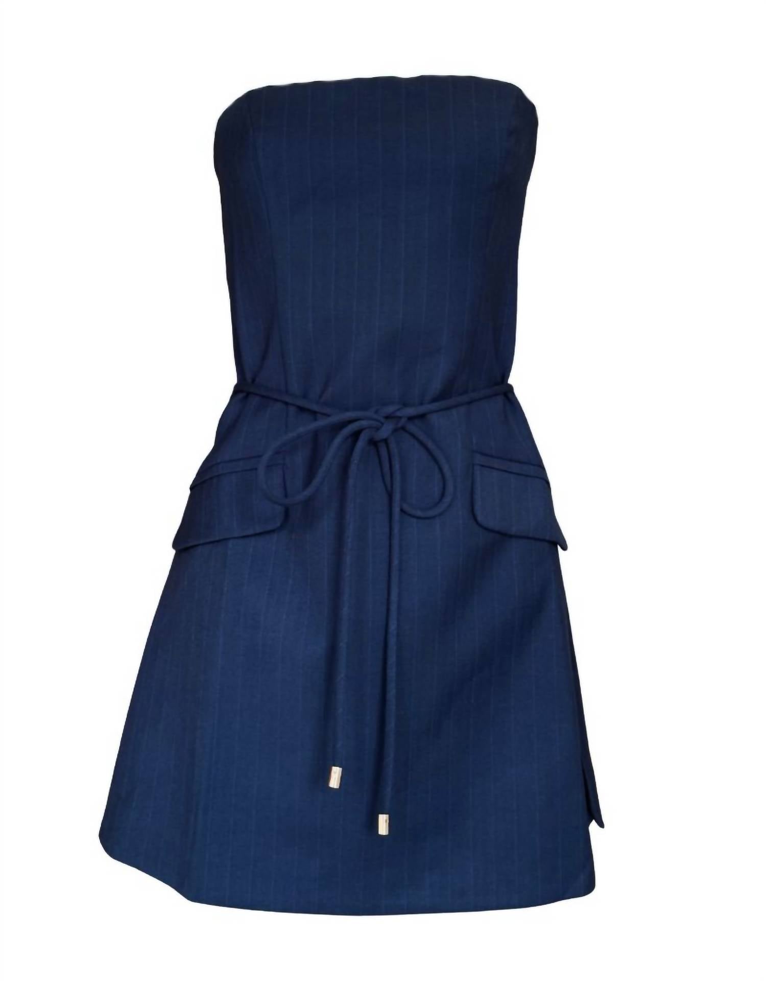 Karina Grimaldi - Women's Randia Striped Mini Dress