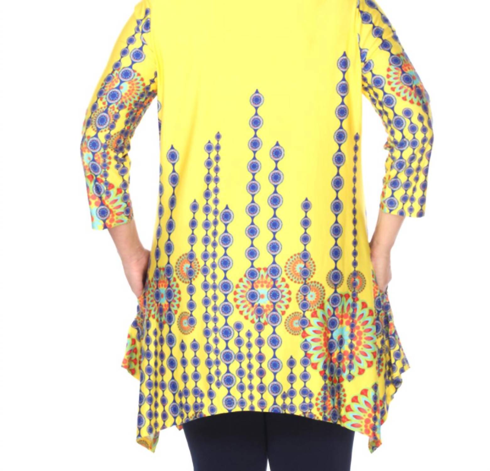 White Mark - Plus Size Rella Tunic Top