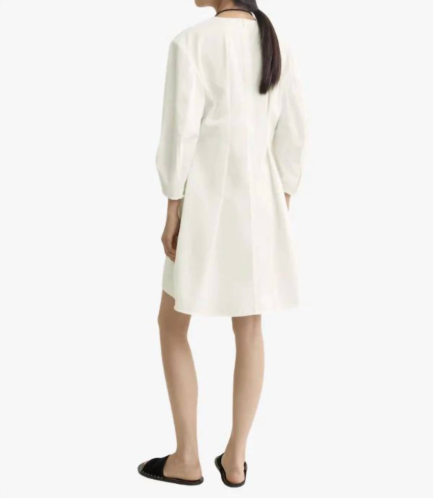 Toteme - Balloon Sleeve Mini Dress