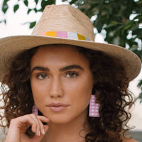 Sunshine Tienda - Women's Gingham Earrings