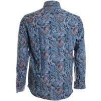 Garnet Clothiers - Men's Long Sleeve Paisley Print Shirt