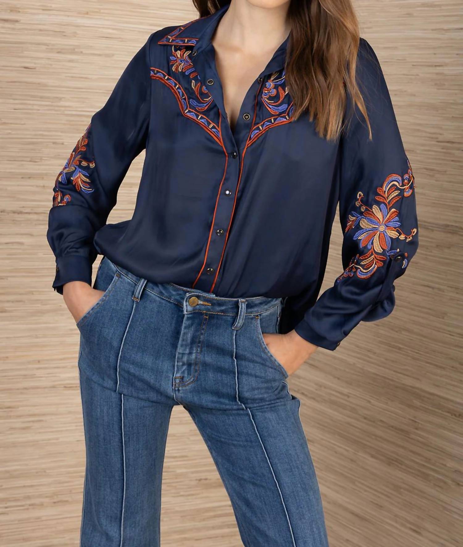 Hale Bob - Zendaya Embroidered Top