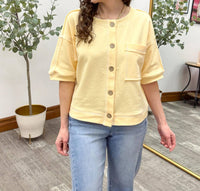 Hem & Thread - Short Sleeve Sweatshirt
