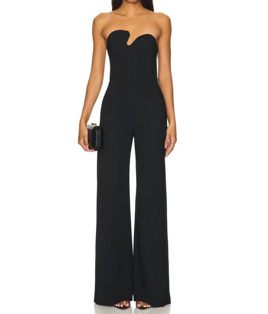 Amanda Uprichard - Strapless Puzzle Jumpsuit