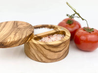 Natural Olivewood - Double Salt Cellar