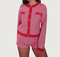 Et Clet - Waldorf Cardigan And Short Set