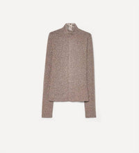 Forte Forte - Lurex Vrillé Jersey Turtleneck Top