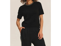 Velvet By Graham & Spencer - Briana Short Sleeve Sweater