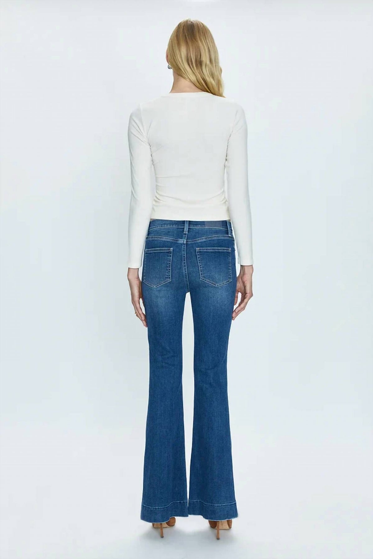 Pistola - Kinsley Mid Rise Ultra Flare Jean