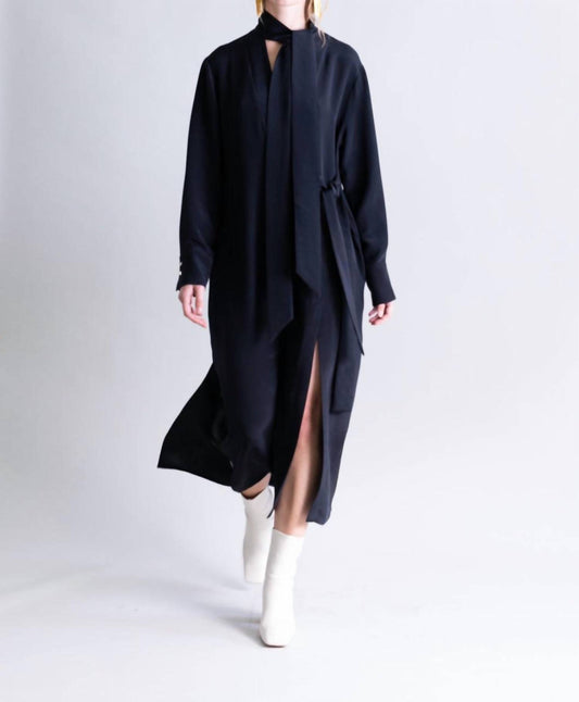 Psophia - Maxi Tie Dress