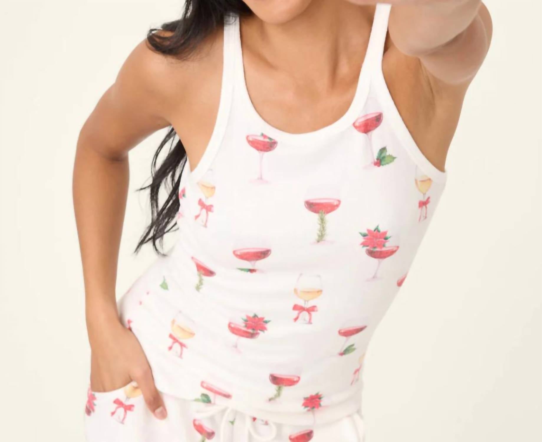 Pj Salvage - Let's Get Toasty Holiday Tank Top