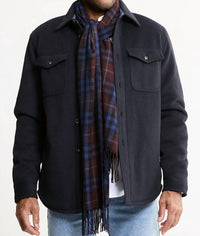 Jachs New York - Luxe Soft-Blend Quilt Lined Overshirt
