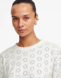 Madewell - Boxy Embroidered Wide Sleeve Tee