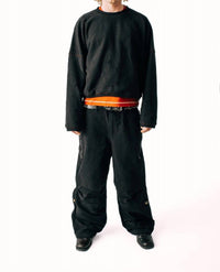 JUNGLES Stash Cargo Pant in black - men's pants
