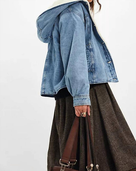 Free People - Asher Cozy Denim Jacket