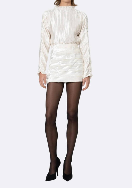 Nonchalant Label - Nicolette High Waist Mini Skirt