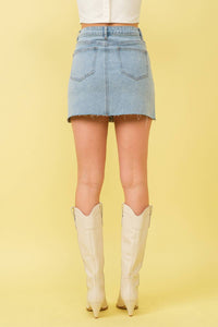Blue B - Sparkle Studded Mini Skirt