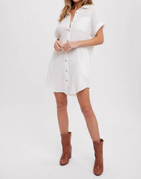 Bluivy - Button Up Shirt Dress