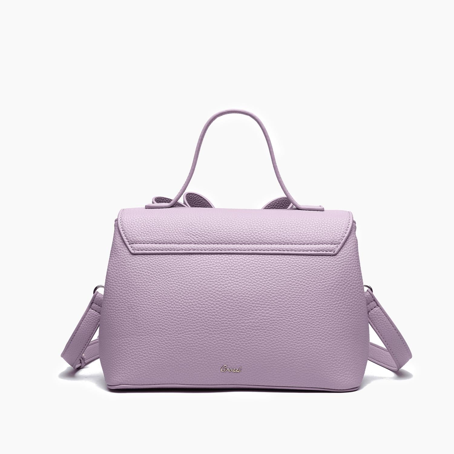 Like Dreams - Women's Jasmine Bow Vegan Crossbody Bag