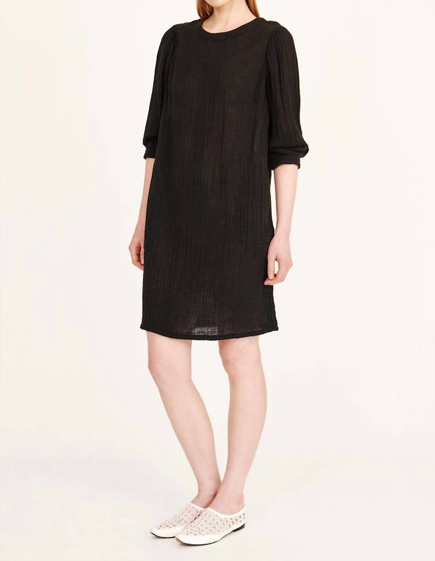 Raquel Allegra Hyperion Mini Dress in black - women's dress