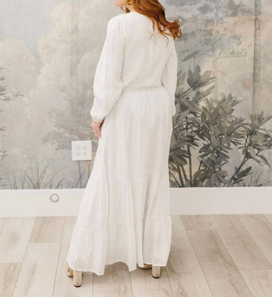 Tea N Rose - Long Sleeve Skirt Set