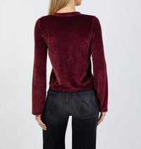 Goldie - Velour Crush Cardigan