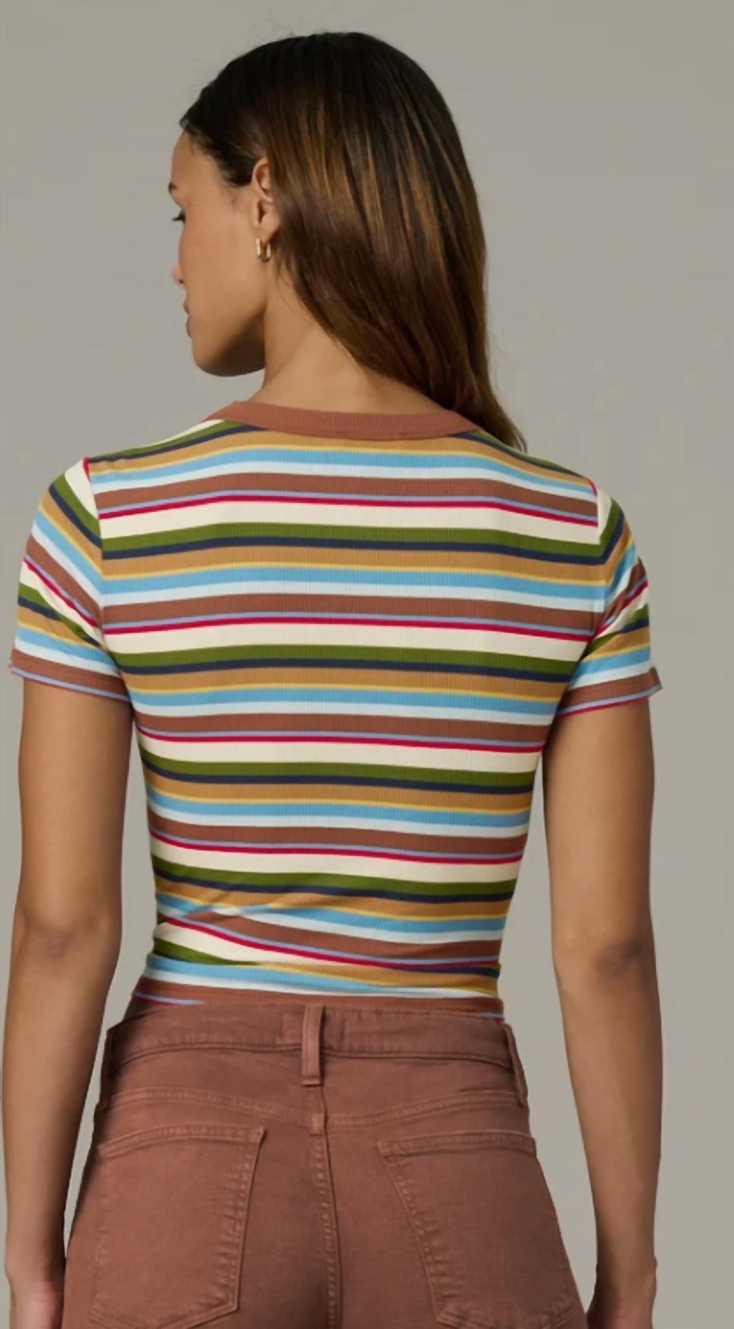 Joe'S Jeans - Stripe Baby Tee