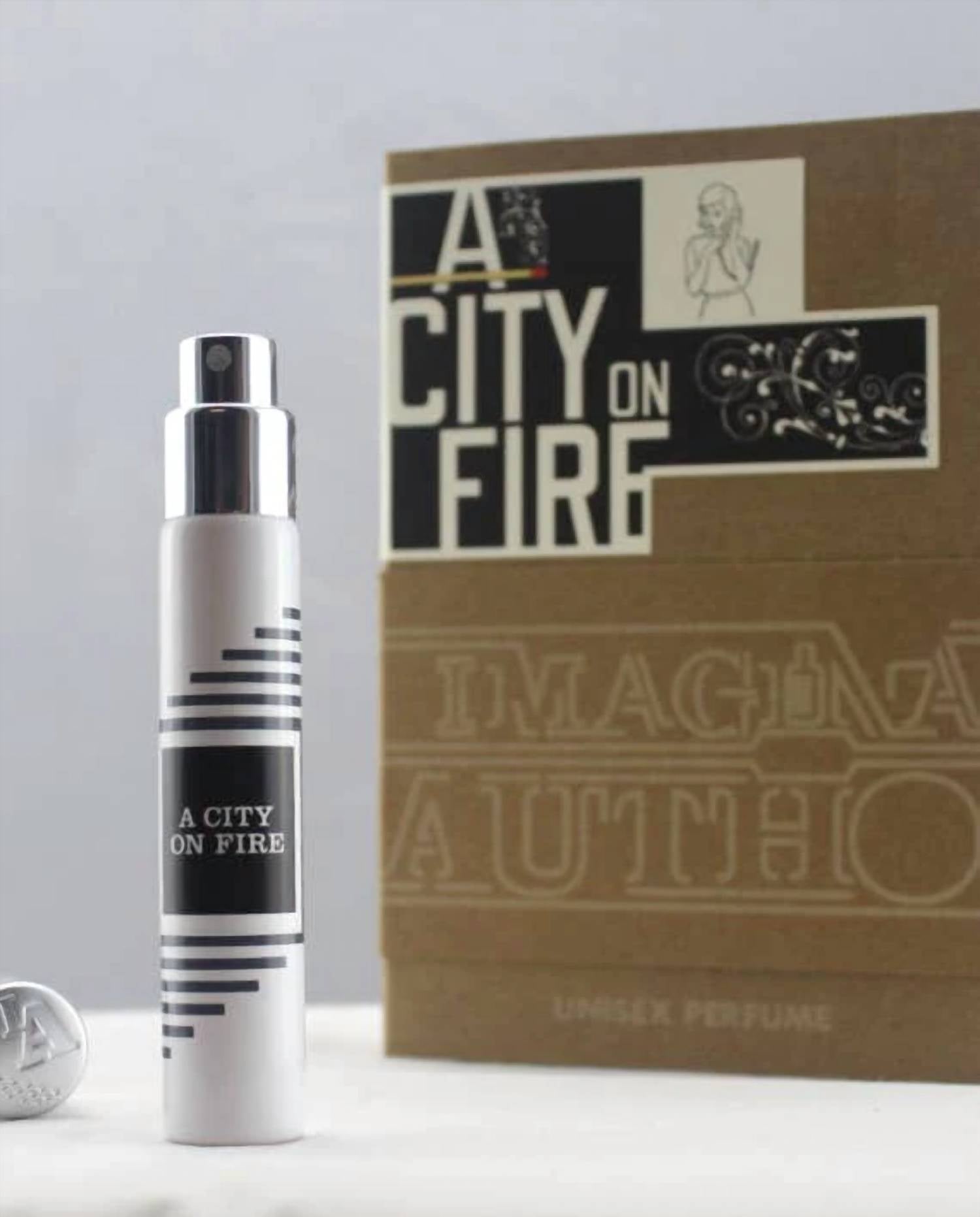 Imaginary Authors - Unisex A City On Fire Clean Fragrance - Travel Size 14ml