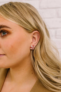 White Label - Women's Peppermint Stud Earrings
