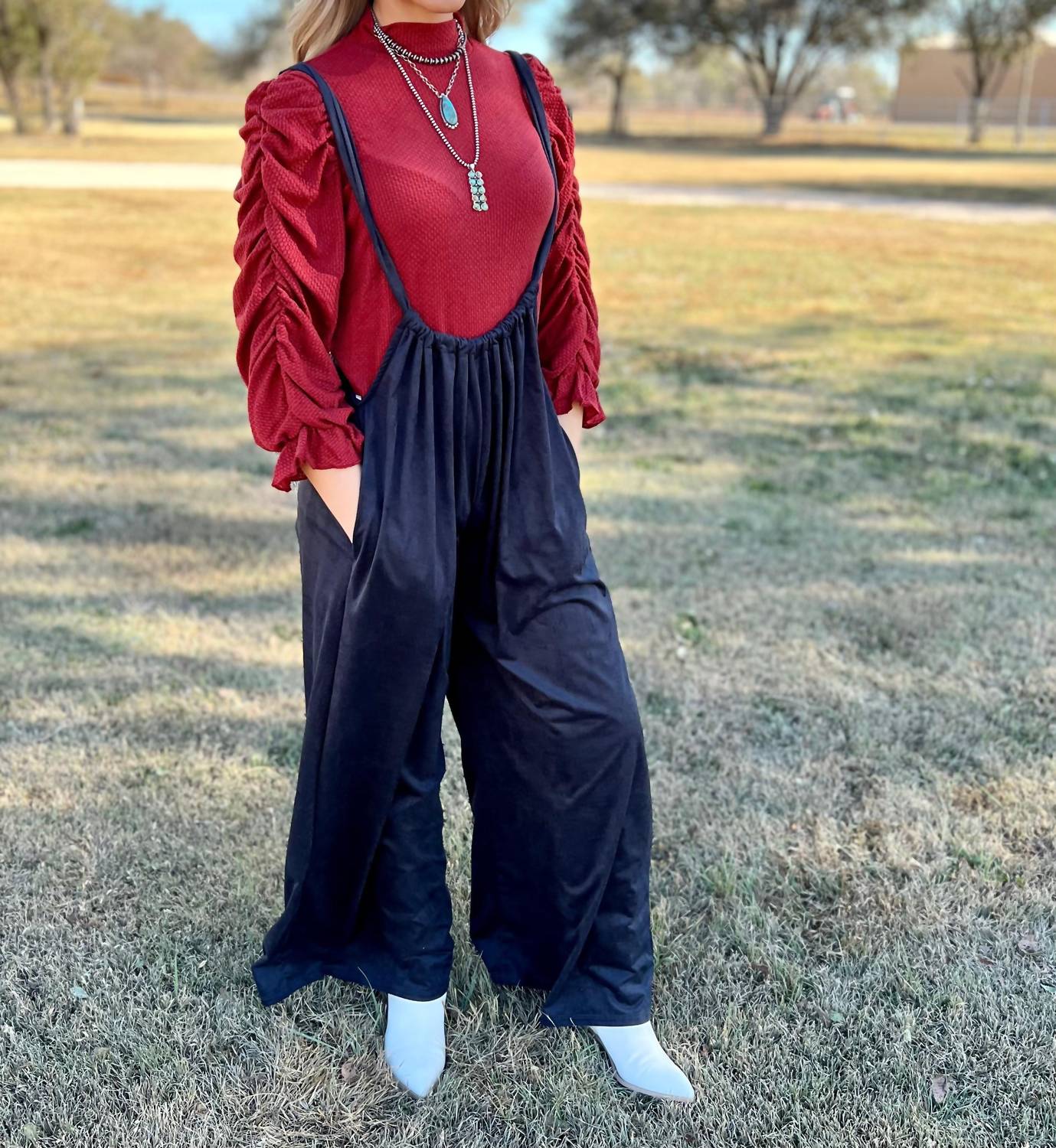 Vanilla Bay - Velvet Jumpsuits