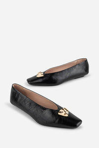 Intentionally Blank - Women's Celda Crinkle Patent Flat