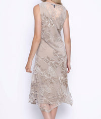 Picadilly - Printed Mesh Sleeveless Dress