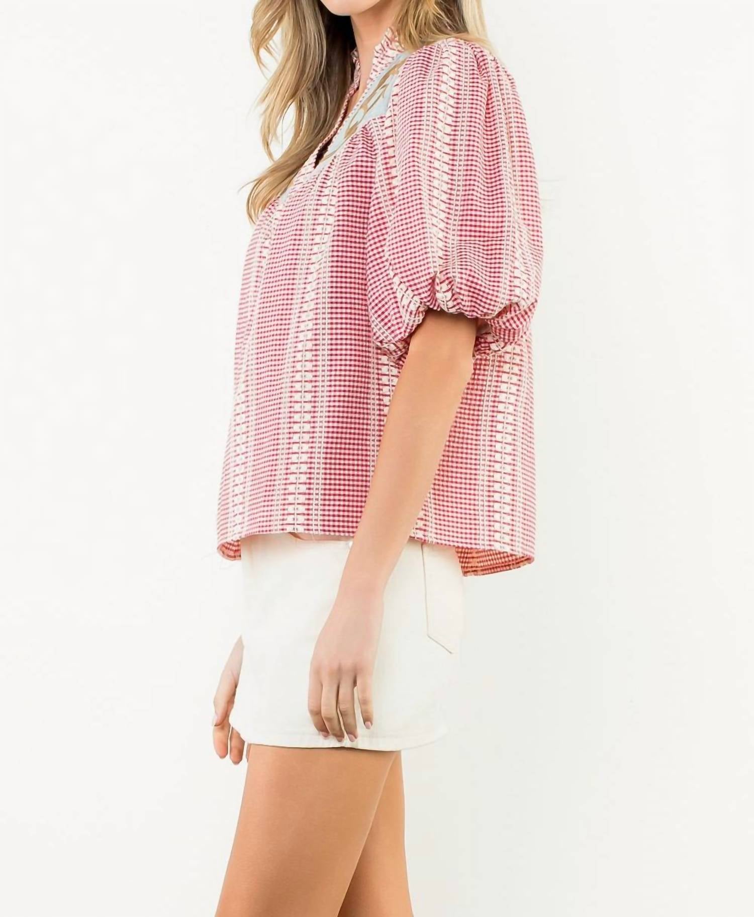 Thml - Embroidered Horse Top